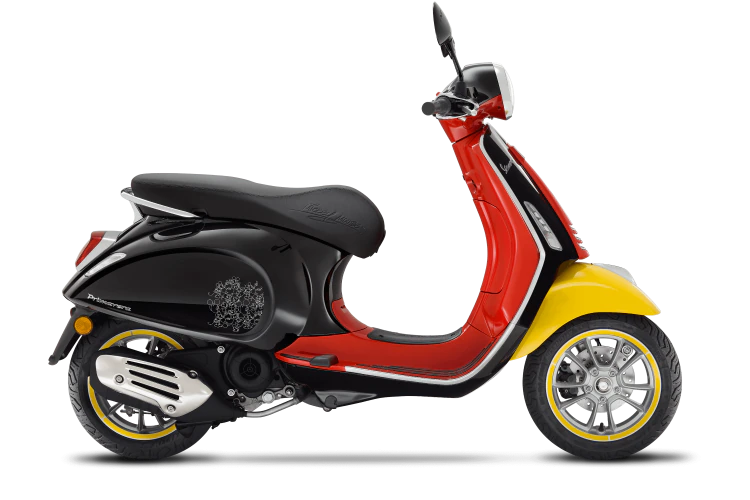 Vespa Primavera 50 Disney Mickey Mouse Edition by Vespa Euro 5